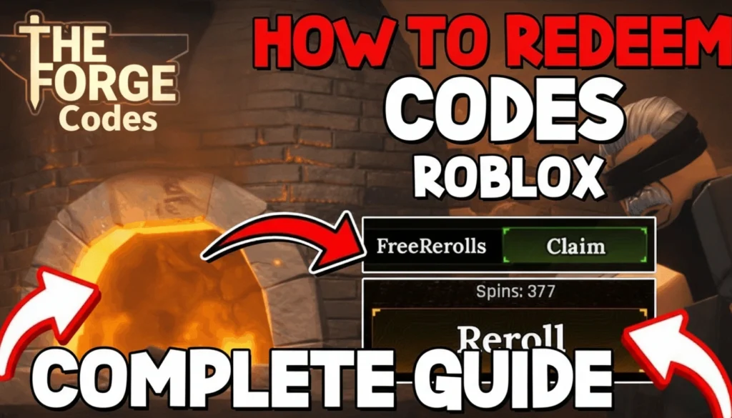 How to Redeem Codes in The Forge Roblox 2026 (Complete Guide)