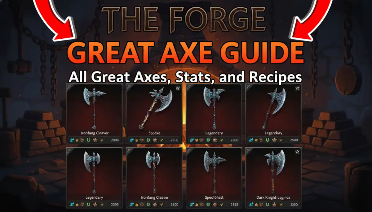 The Forge Great Axe Guide