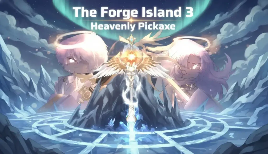 The Forge Island 3 Iceberg Maze Full Walkthrough Heavenly Pickaxe