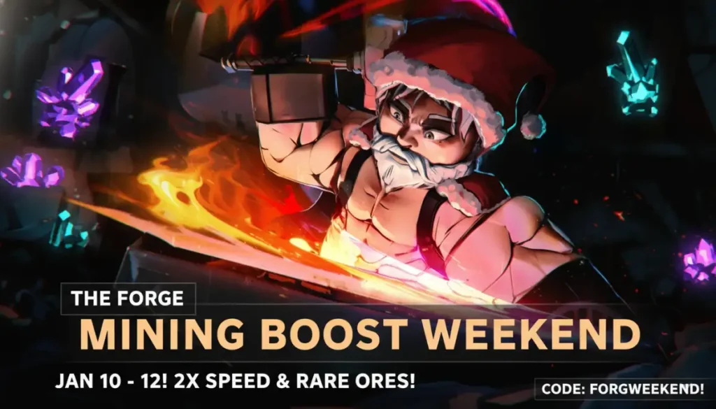 The Forge Mining Boost Weekend Guide Best Grind Tips & Codes 2026 