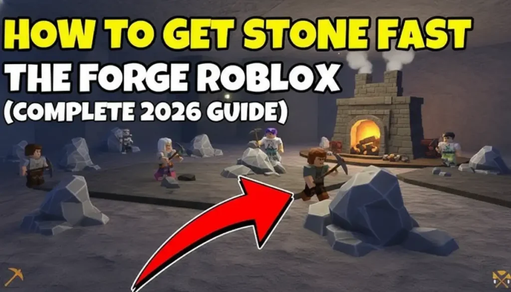 How to Get Stone Fast The Forge Roblox (Complete 2026 Guide)