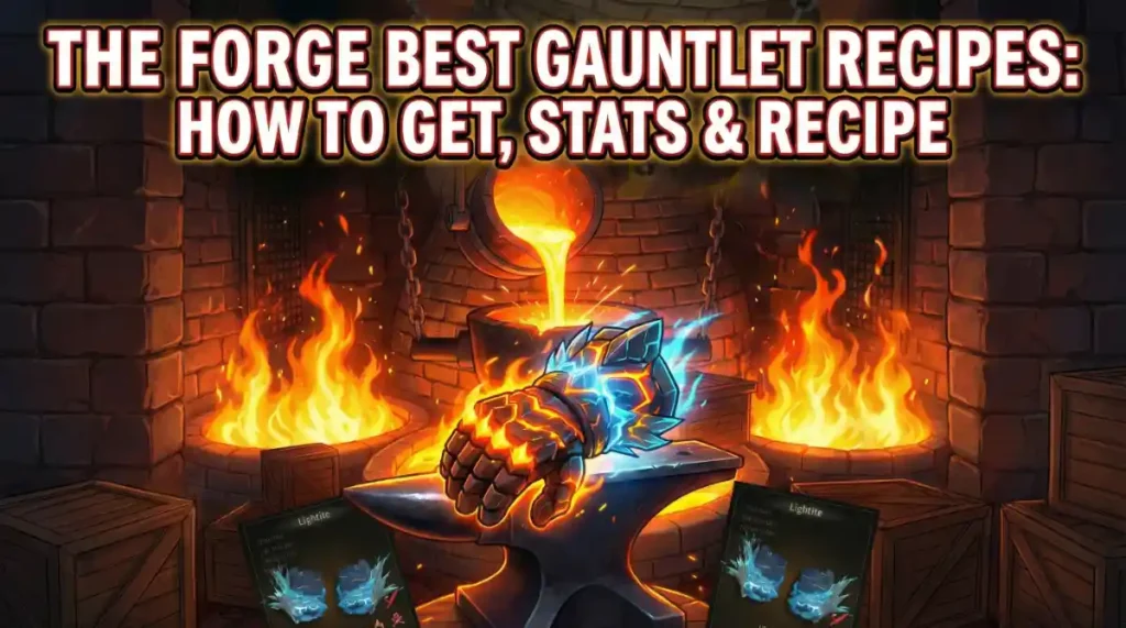 The Forge Best Gauntlet Recipes