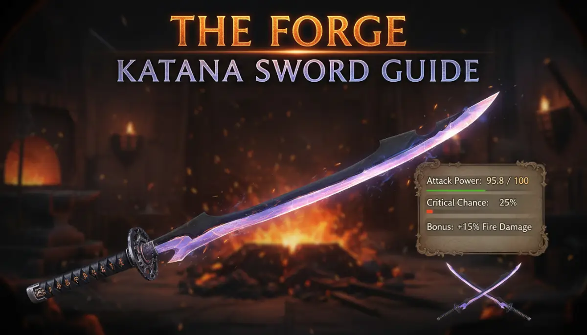 The Forge Katana Sword Guide
