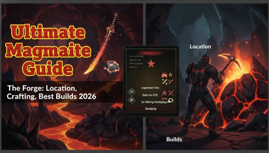 Ultimate Magmaite Guide The Forge Location, Crafting, Best Builds 2026